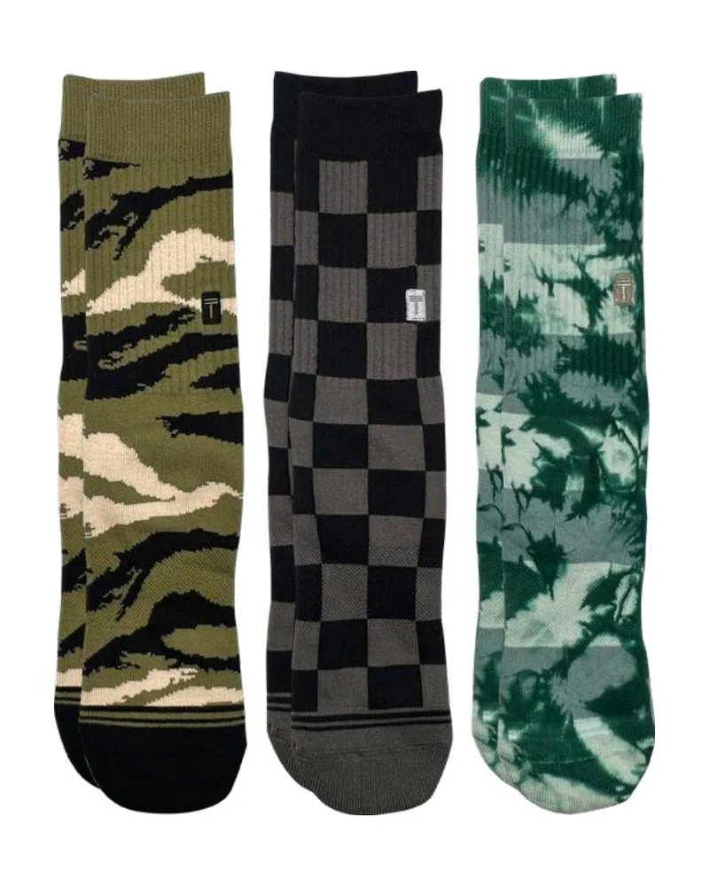 Combat 3-pack of crew socks