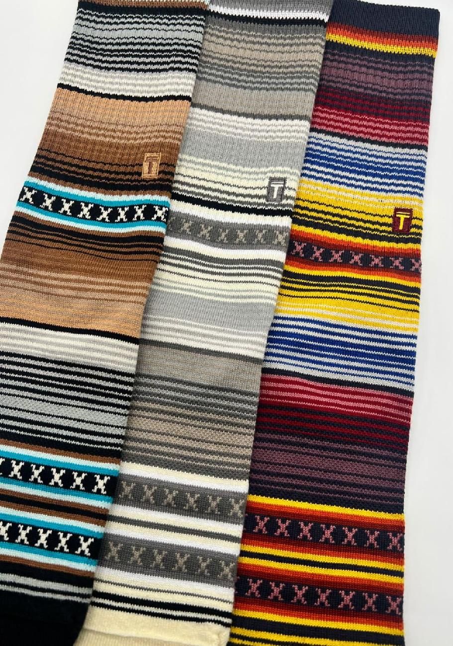 Monterrey 3-pack socks flat lay