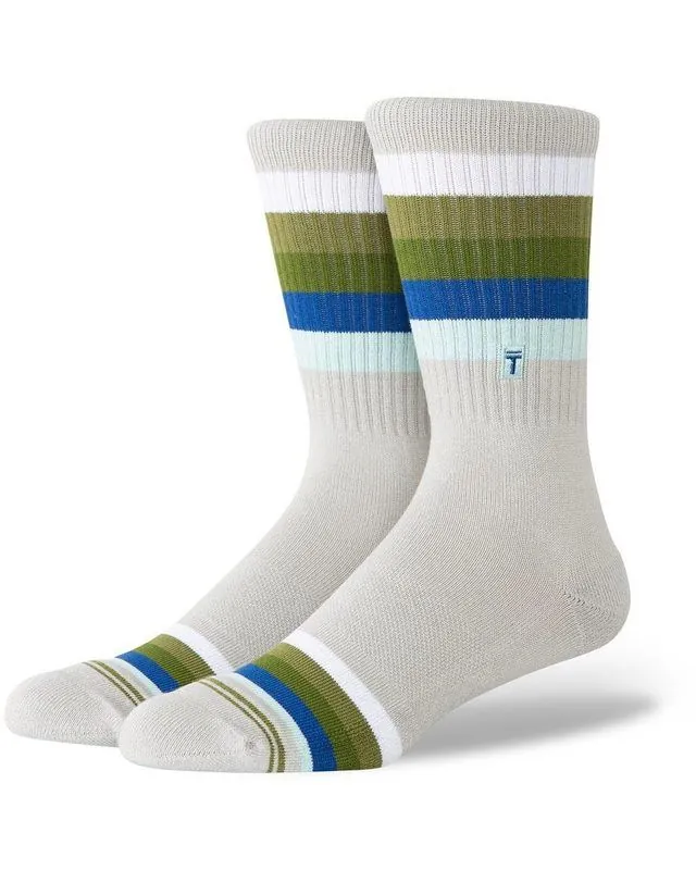 Cyprus crew socks on foot