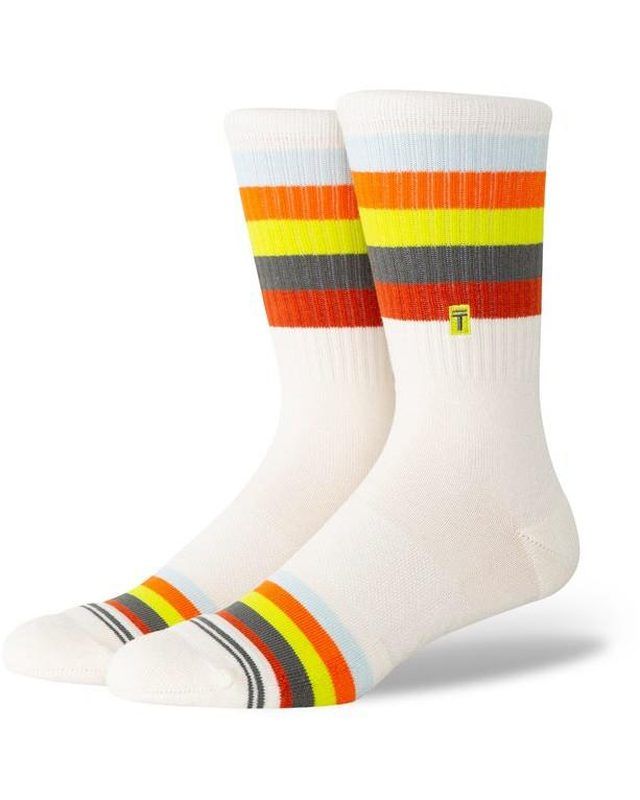 Ibiza crew socks on foot