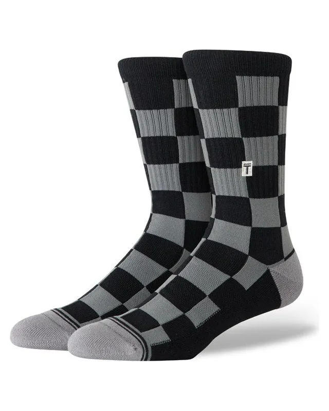 Laguna crew socks on foot
