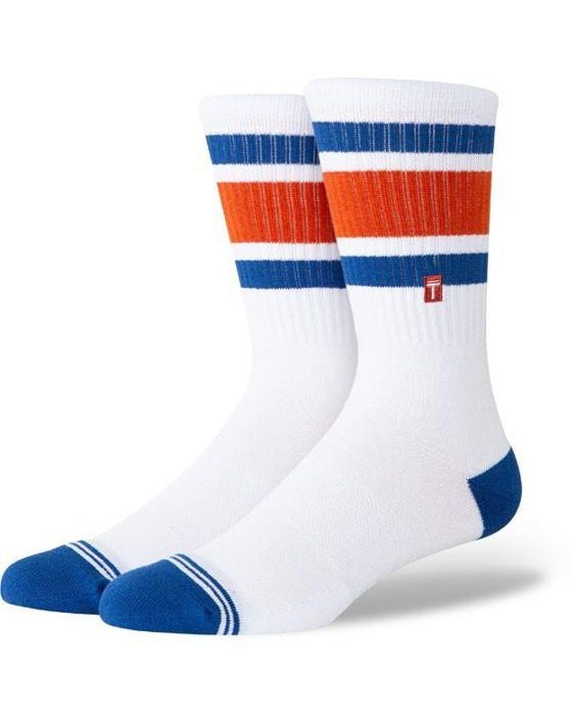 School Yard crew socks on foot