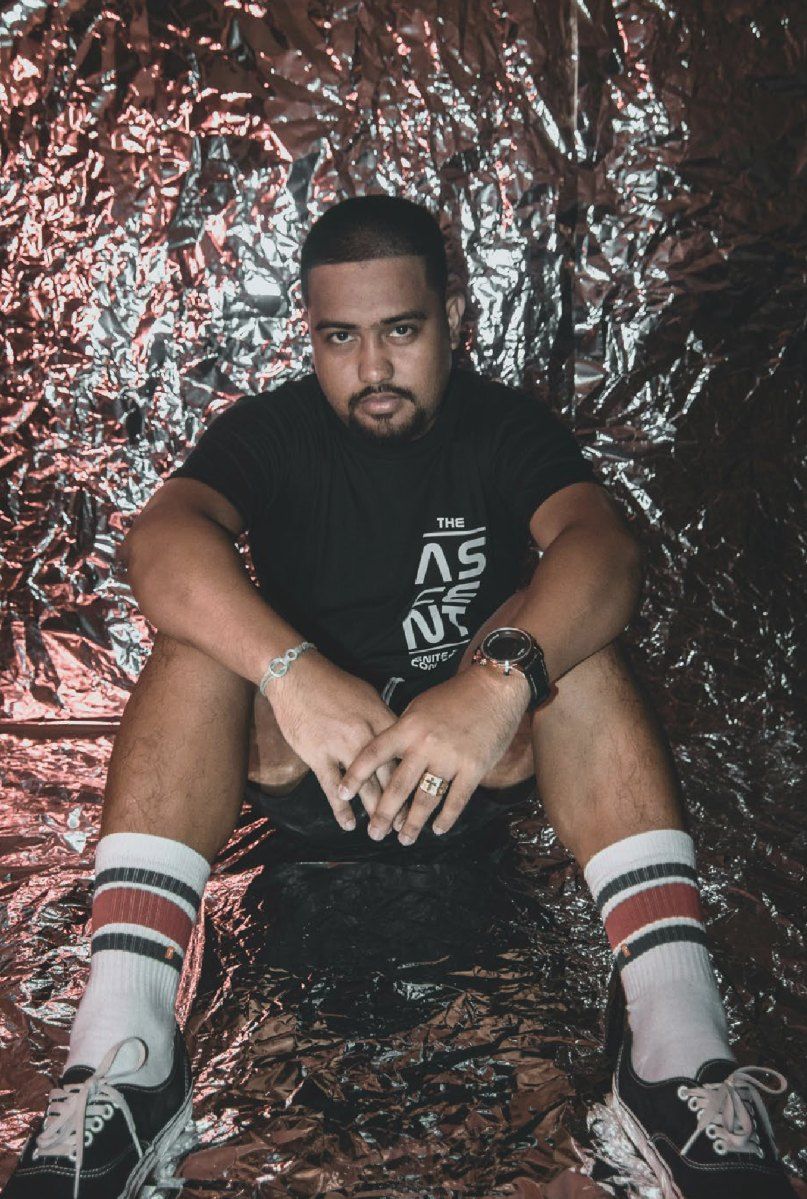 School Yard crew socks styled on foot