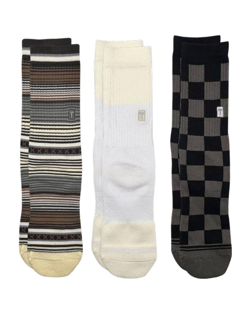 Venice 3-pack of crew socks