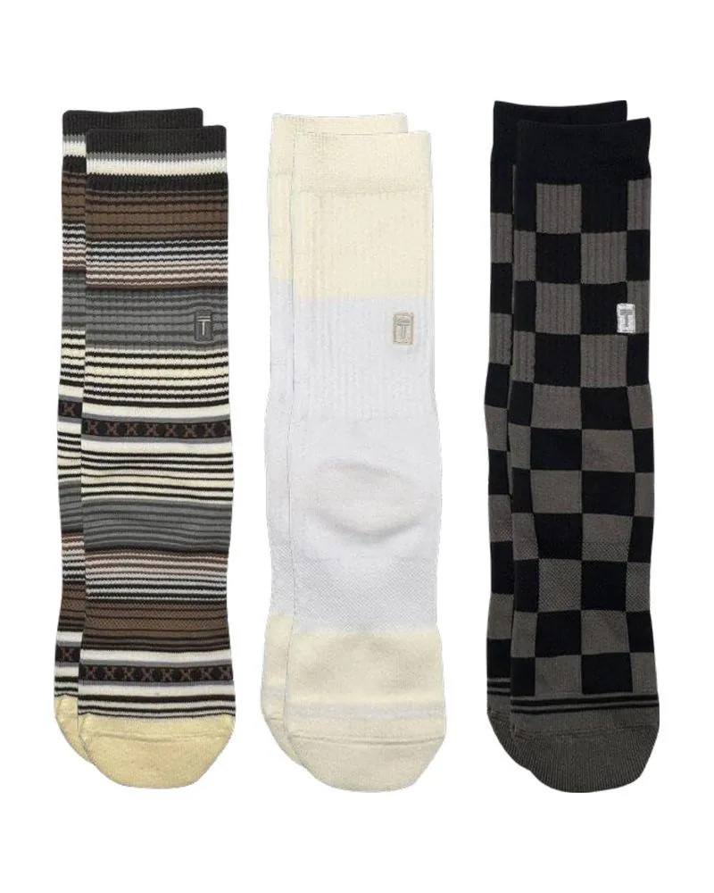 Venice 3-pack of crew socks
